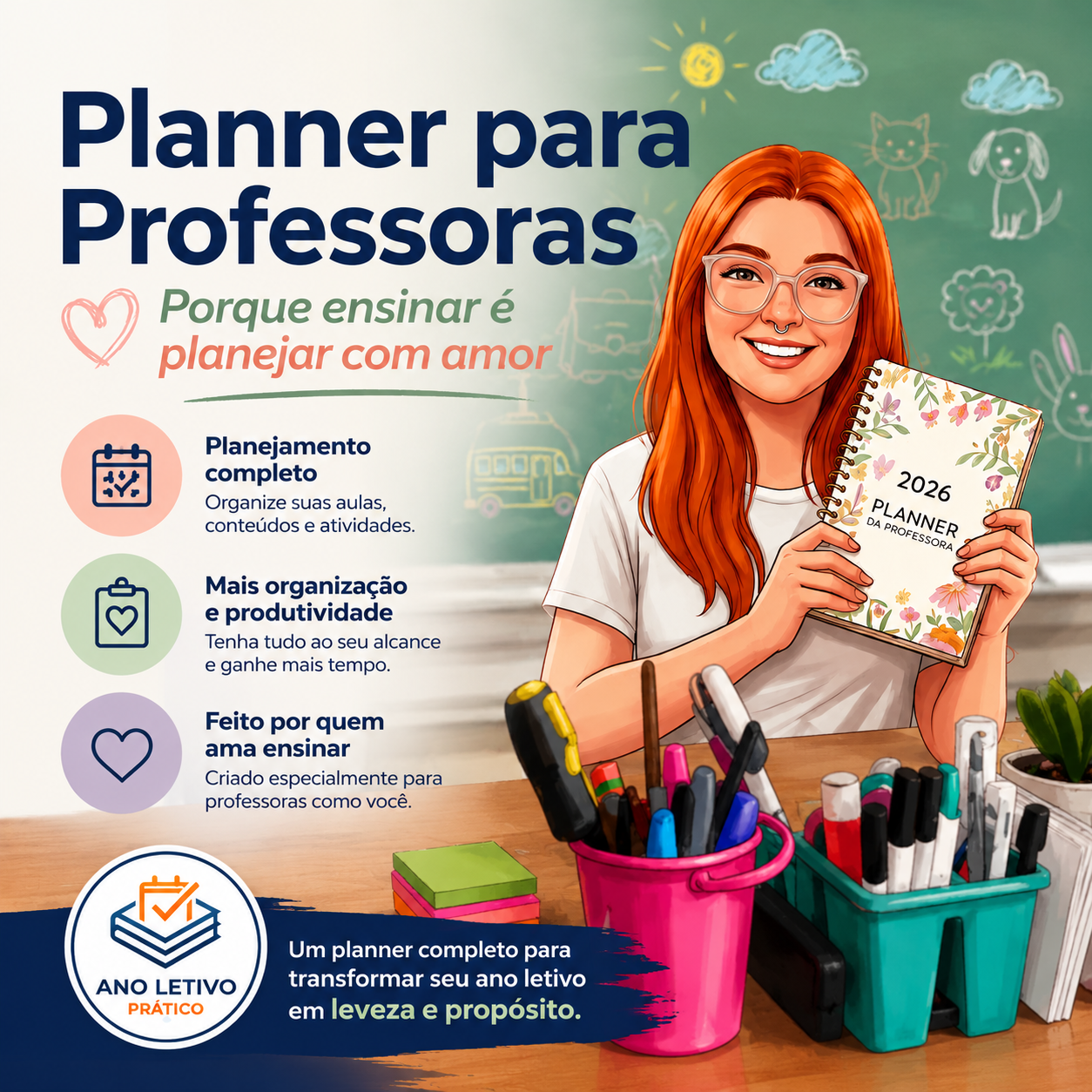 Planner da Professora 2026